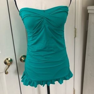 Jantzen green one-piece